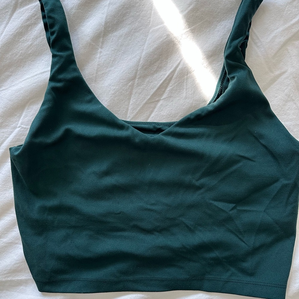 Aerie Deep Green Activewear Top